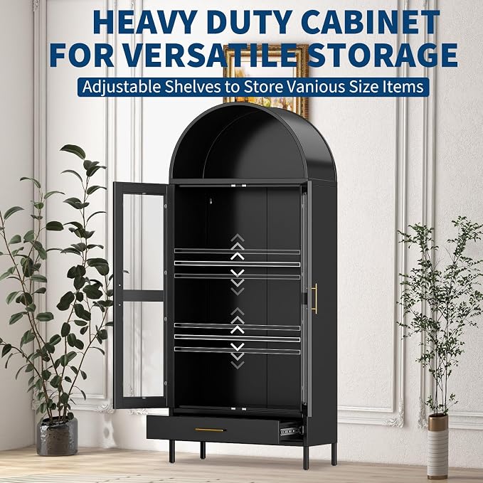 Black With Drawers