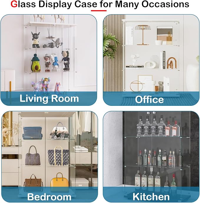 White - 2 Doors & 3 Shelves
