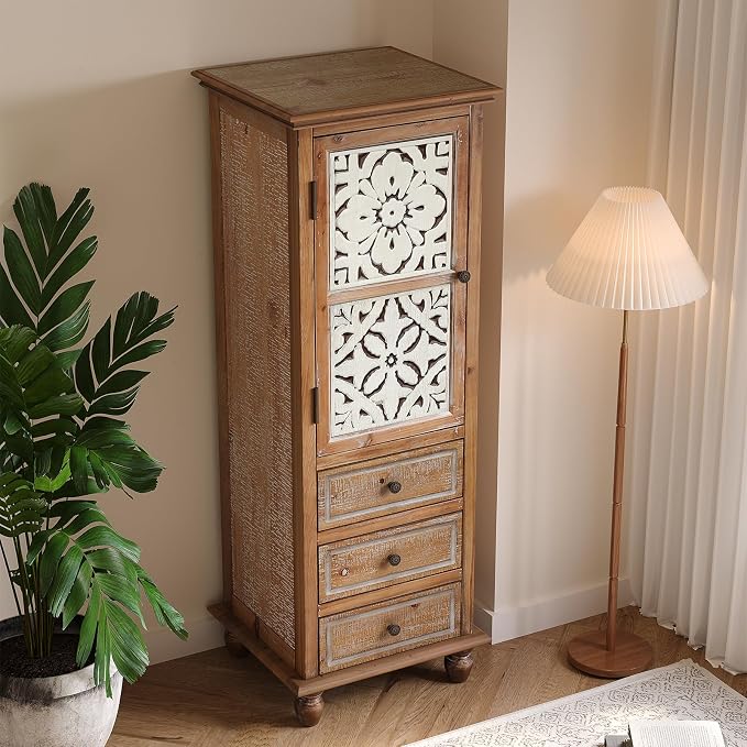 Natural Wood, Vinitage White
