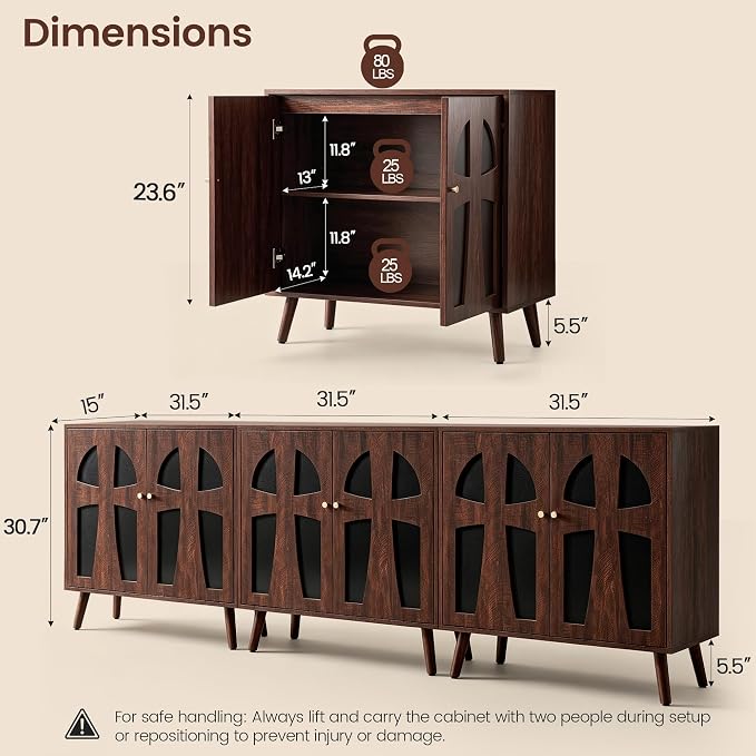 Black Walnut 3pc