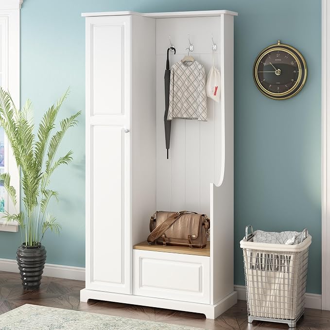 White+different Shelves