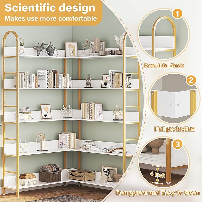 Corner/Gold/White