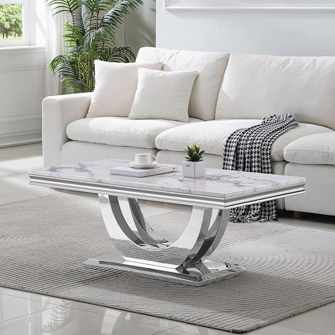 White/ Silver-u Legs