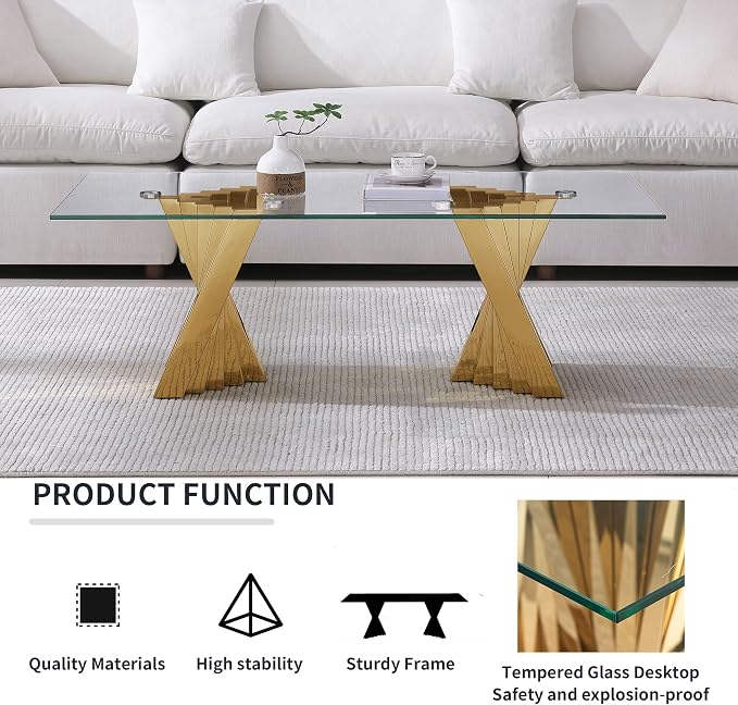 Gold-coffee Table