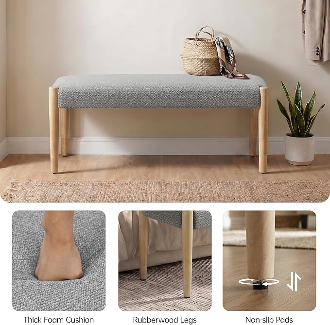 Grey With Oak Leg