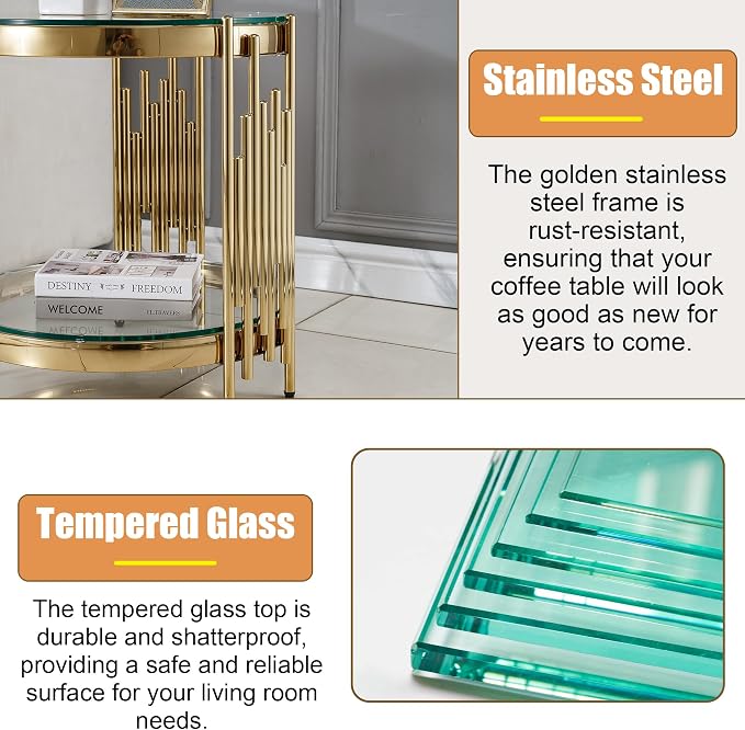 Gold+clear