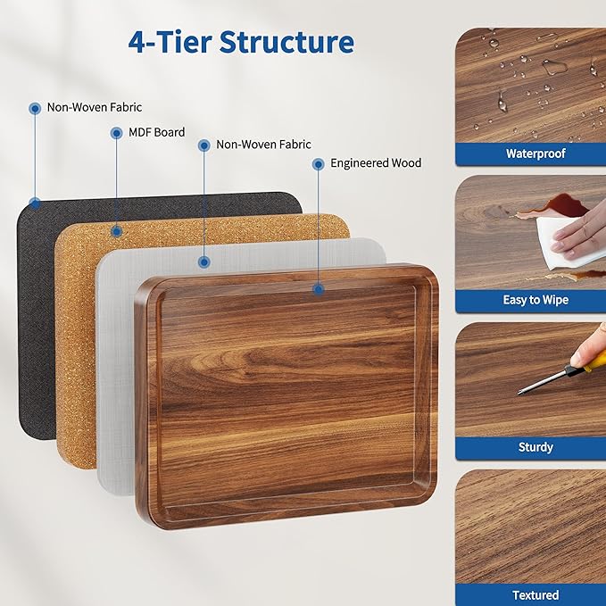 Walnut-height Adjustable