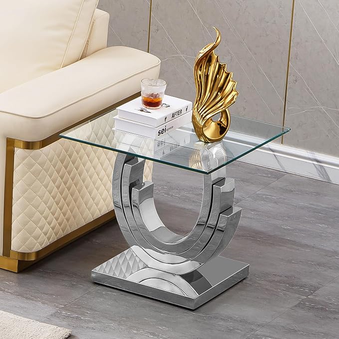 Silver End Table