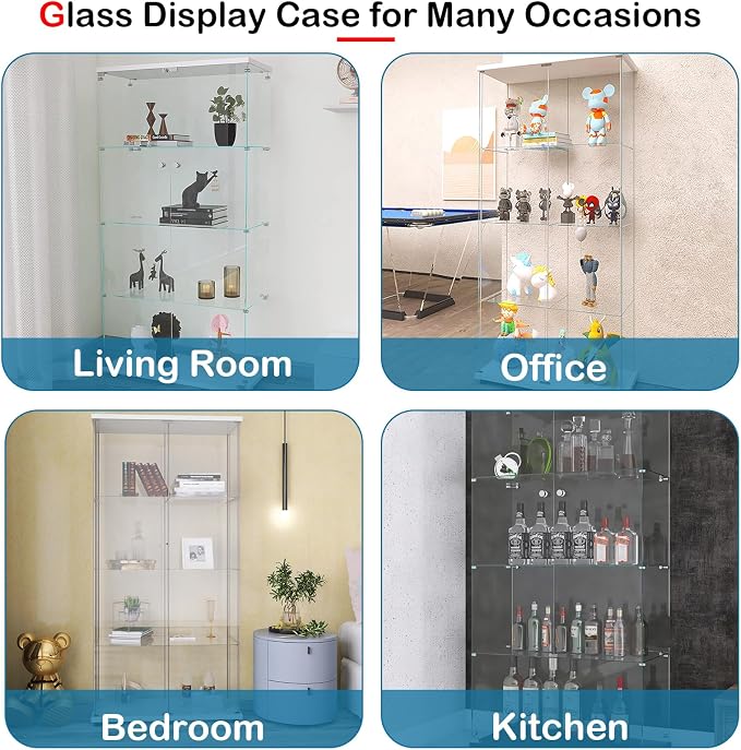 White - 2 Doors & 4 Shelves