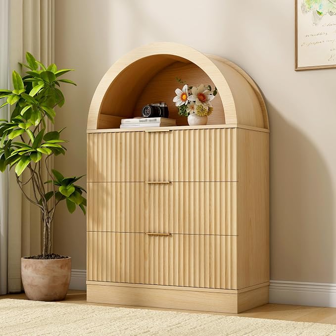 3-drawer - Natural Oak