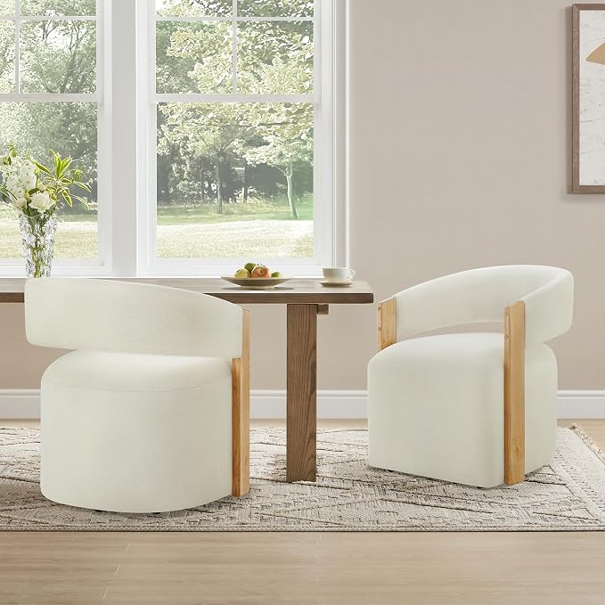 Linen Wooden-armrest