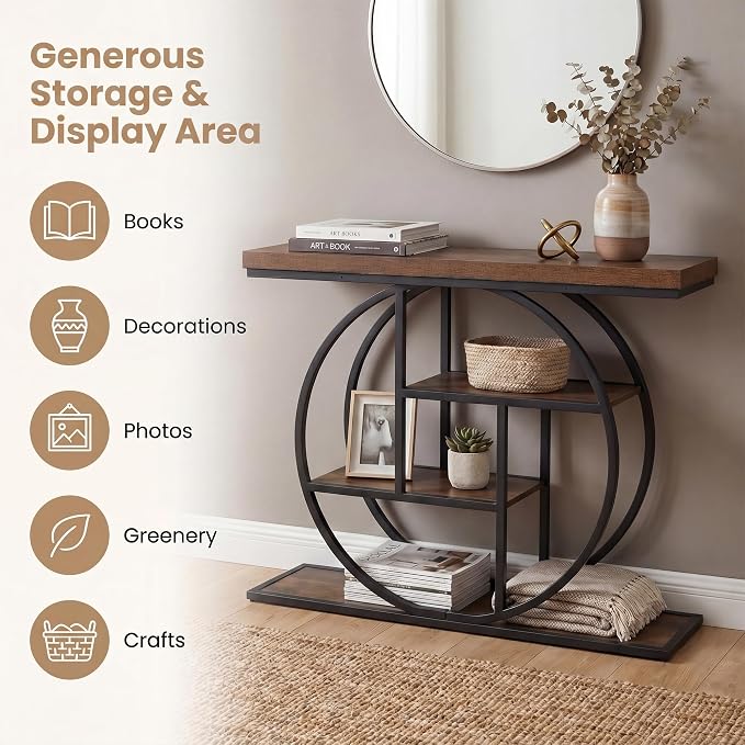 Rustic Brown+black