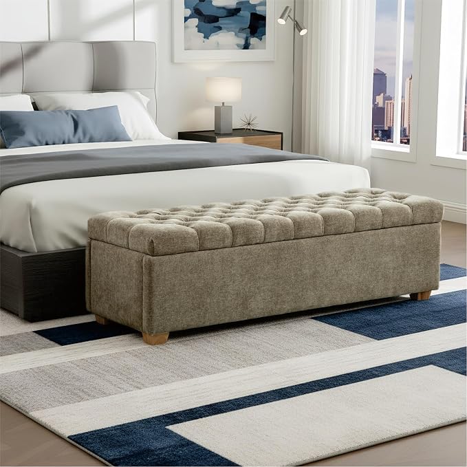 Storage Bench-taupe