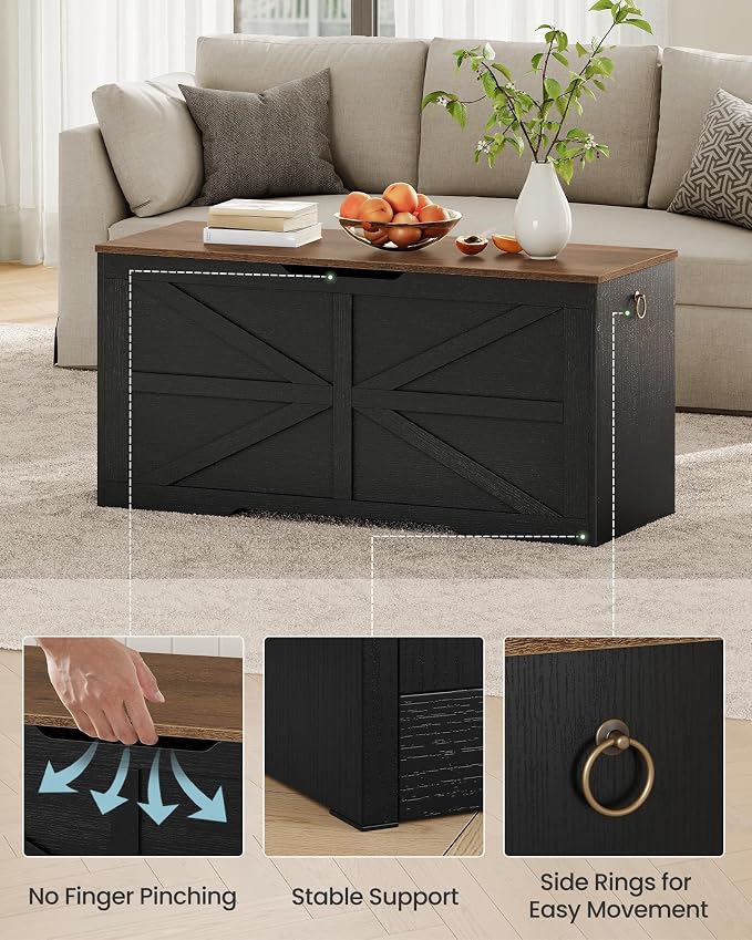 Walnut + Black