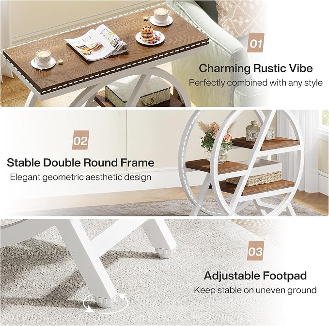 Light Brown&white