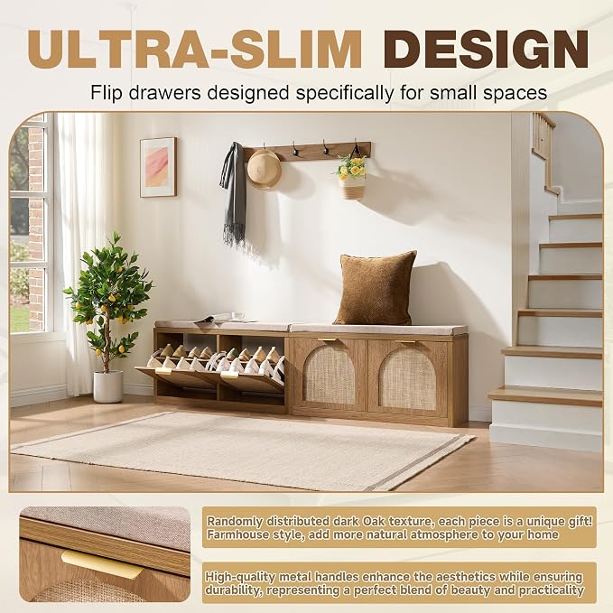 Rustic Oak Rattan