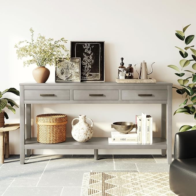 Grey Contemporary 59.1in