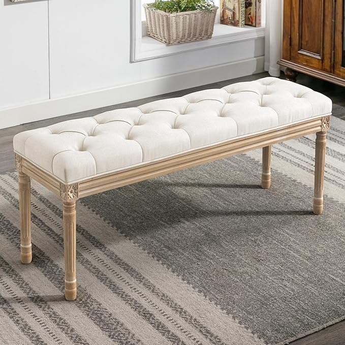 Beige and Wood