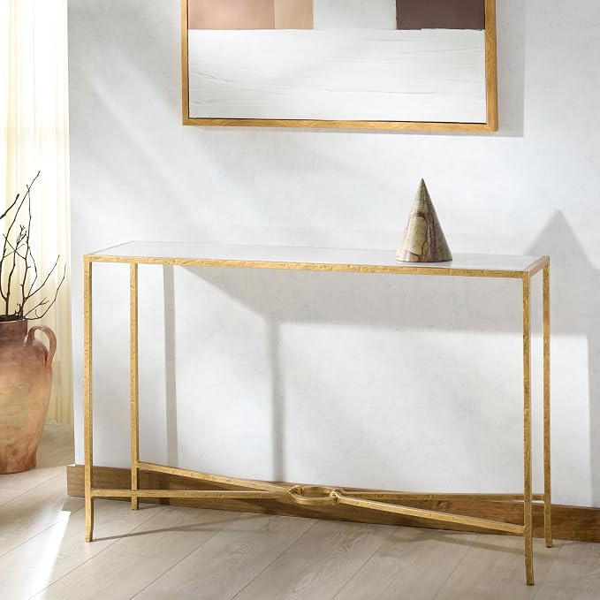 Brass/White