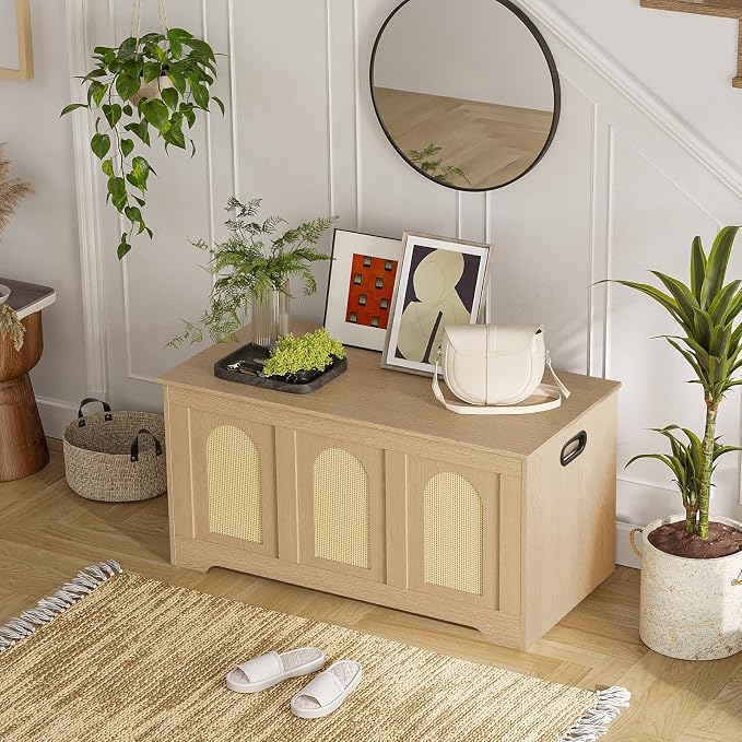Natural + Rattan