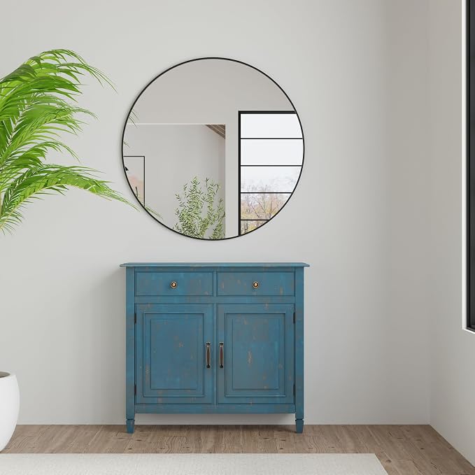 Distressed Coastal Blue