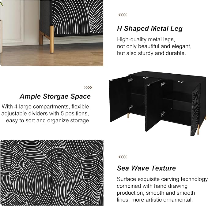 Black Sea Wave Texture