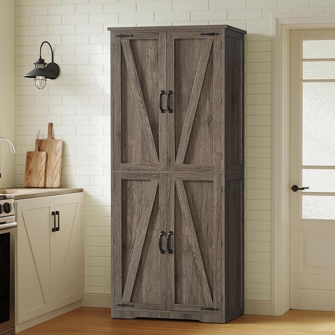 Dark Walnut 4 Doors