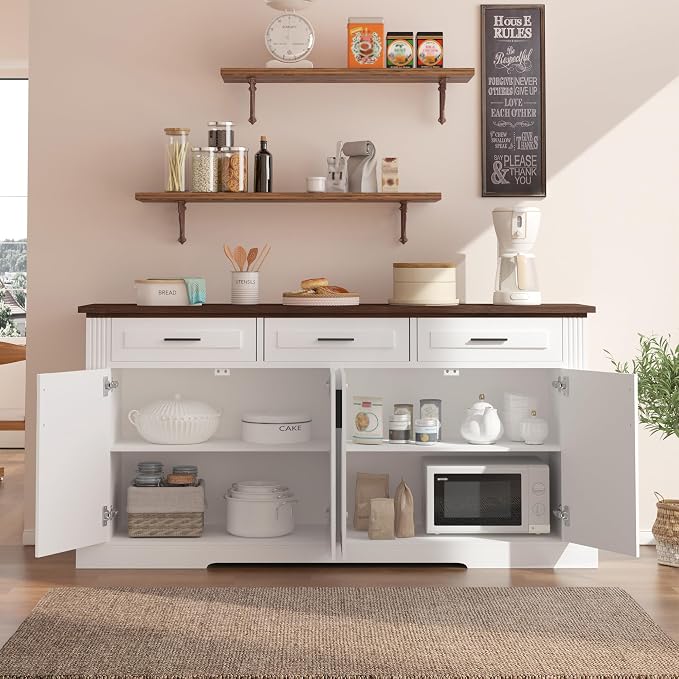 3 Drawers-white