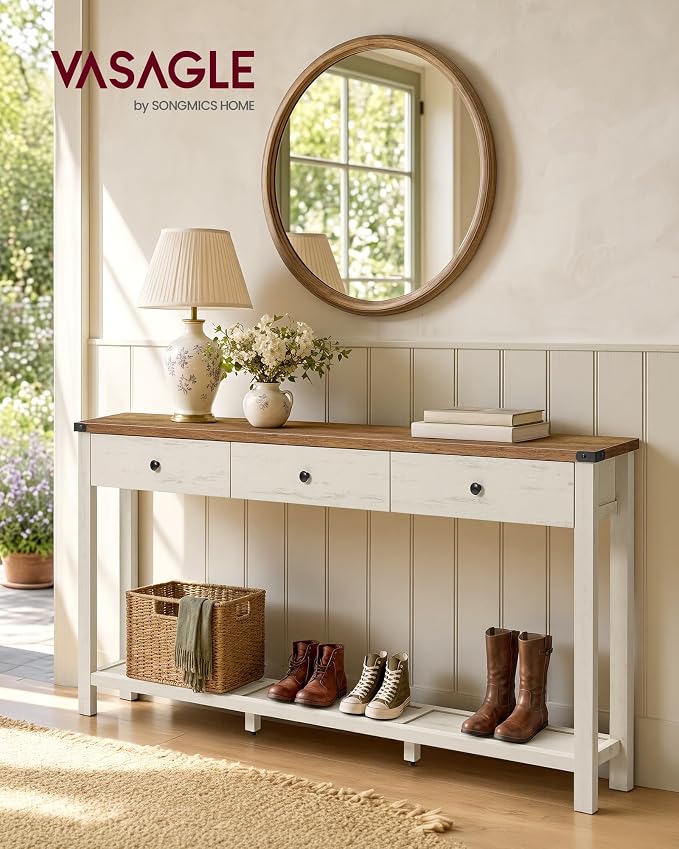 Honey Brown + Rustic White