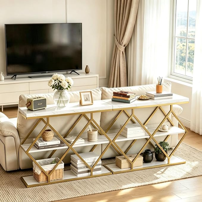 White + Diamond-shaped