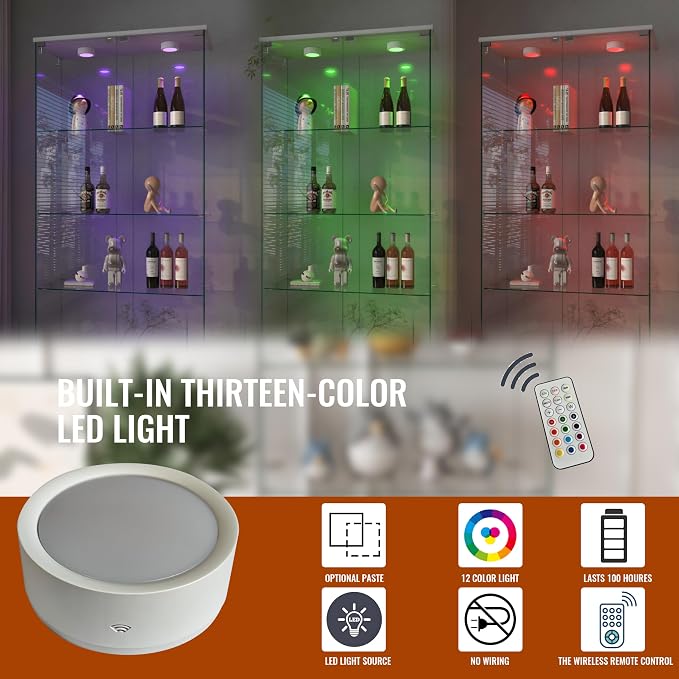 White With Led