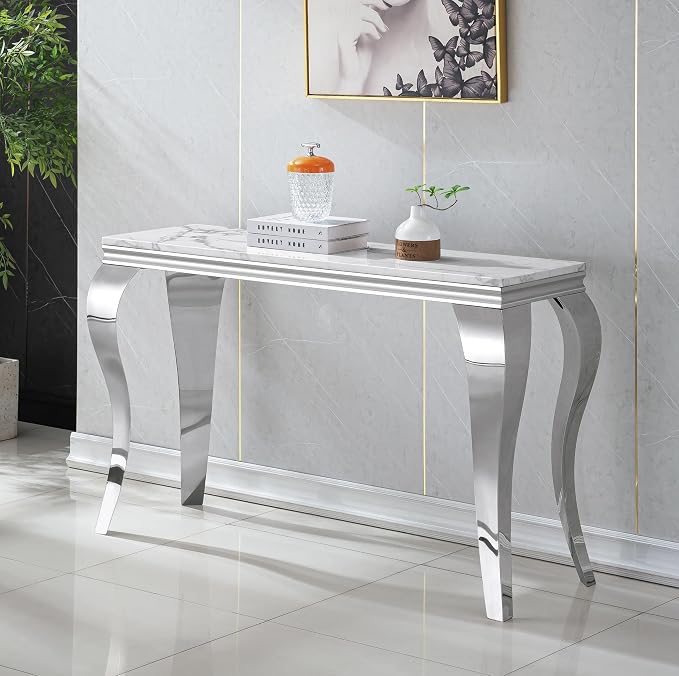 Silver-console Table