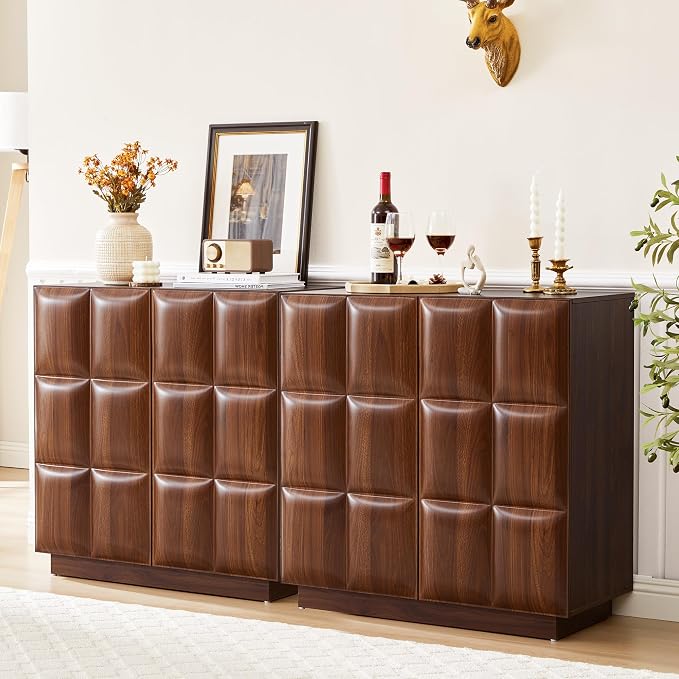 Set of 2 Walnut