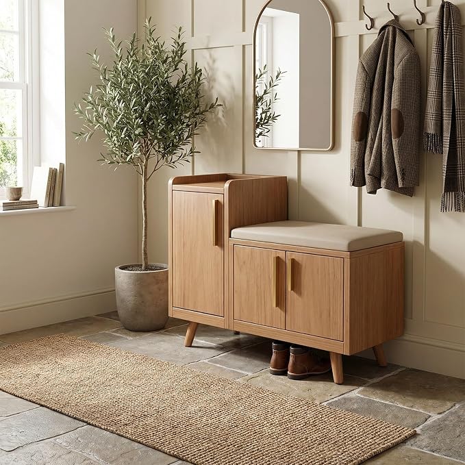 Wood Color-left Cabinet
