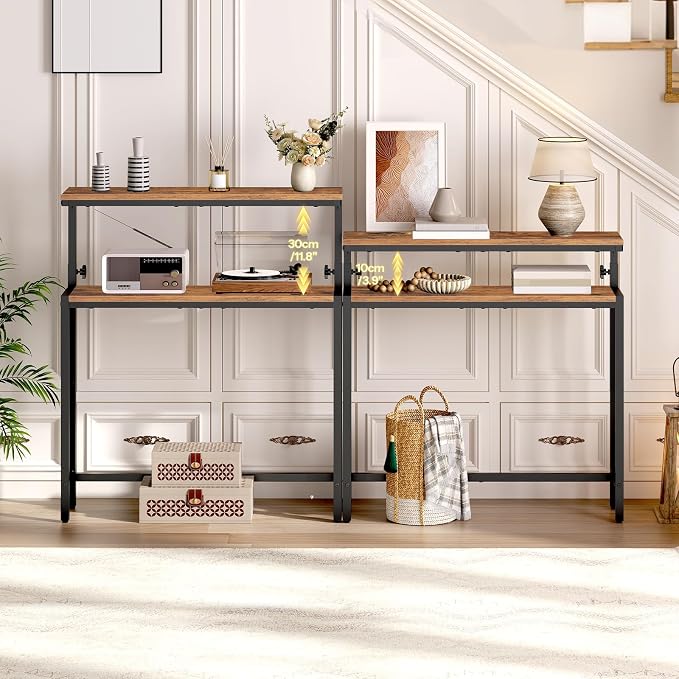 Rustic Brown + Black