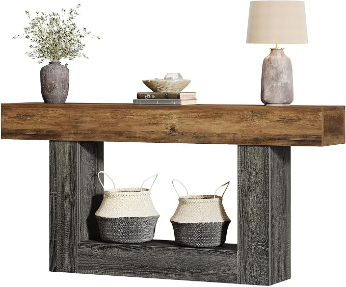 Rustic Brown & Gray