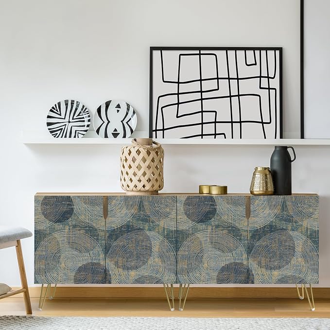 Black & White Geometric Line Patterns