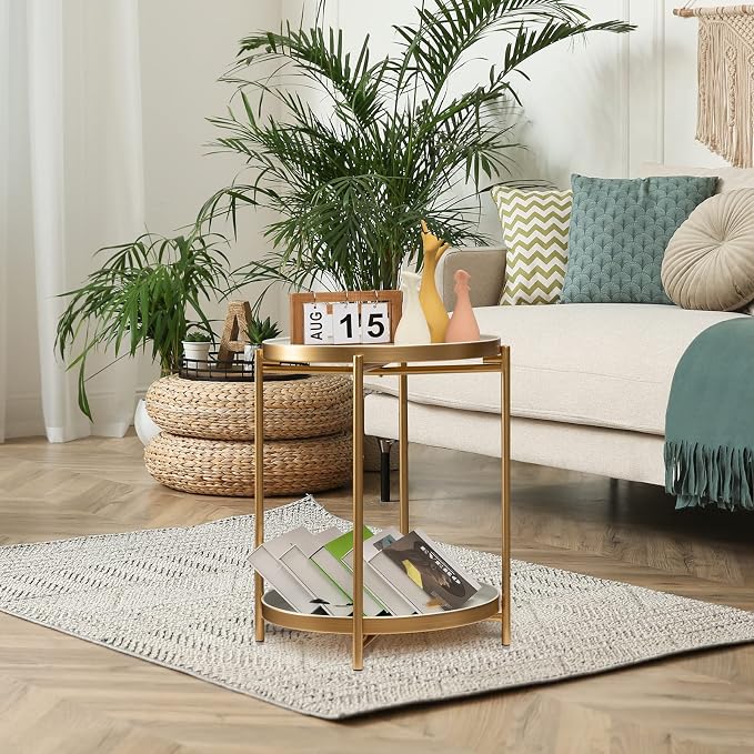 Gold + White