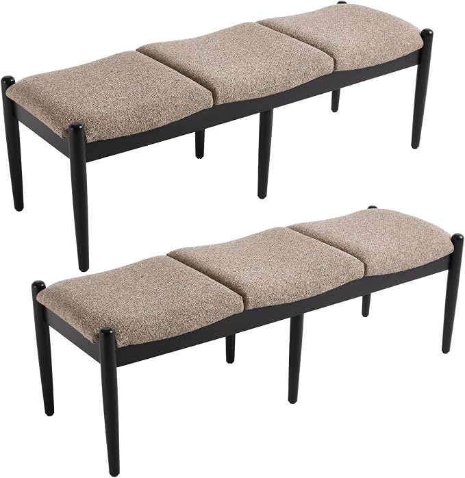 Khaki; Linen; Set of 2