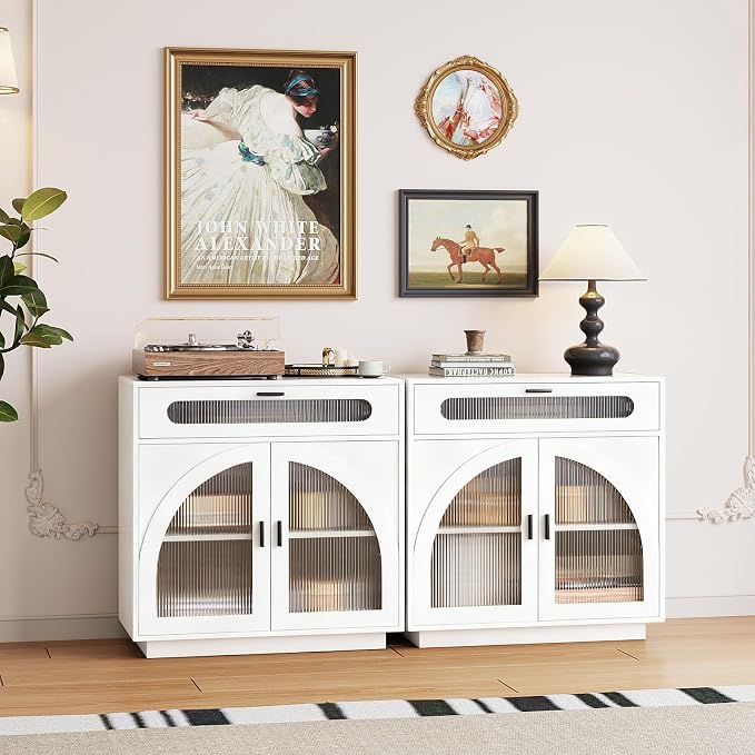 Sideboard W/Drawers_white