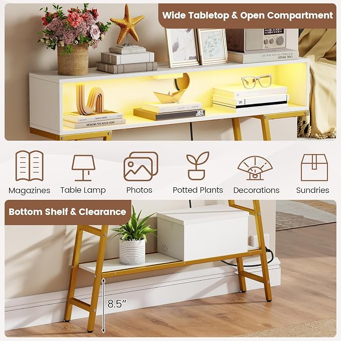 White + Gold