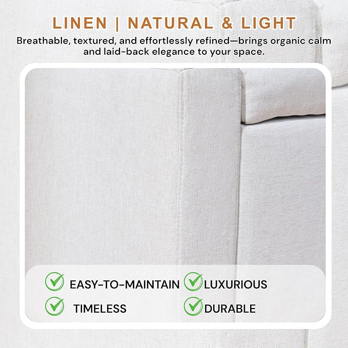 Beige Linen 48.4''