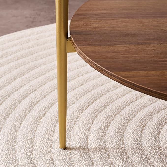 Clear & Walnut