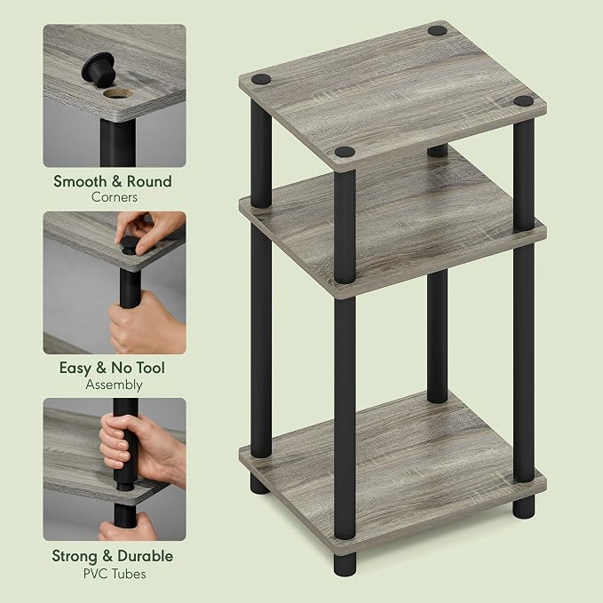 French Oak Grey/Black