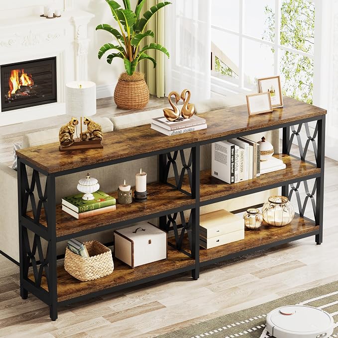 Rustic Brown & Black