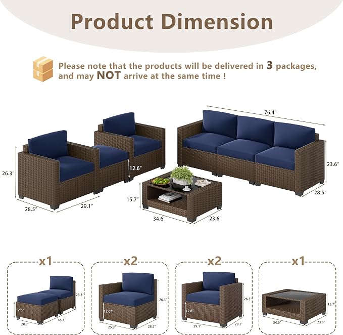 Brown-navy
