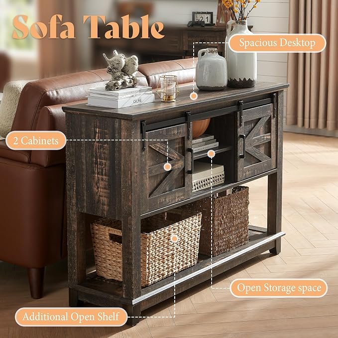 Rustic Oak Black