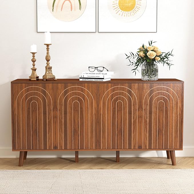 Walnut 1 Pack-4 Door