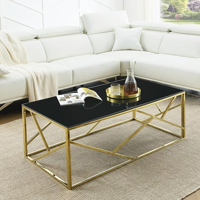 Gold Black - Coffee Table
