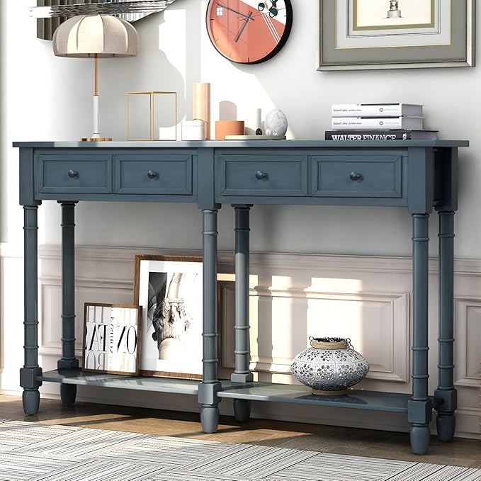 Antique Navy 2-drawers